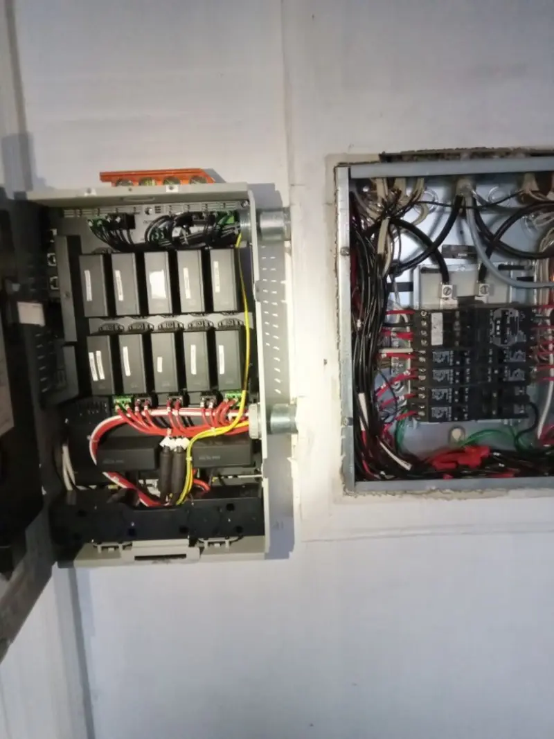 Electrical panel upgrade completed for Commercial Electrician Services in Salisbury